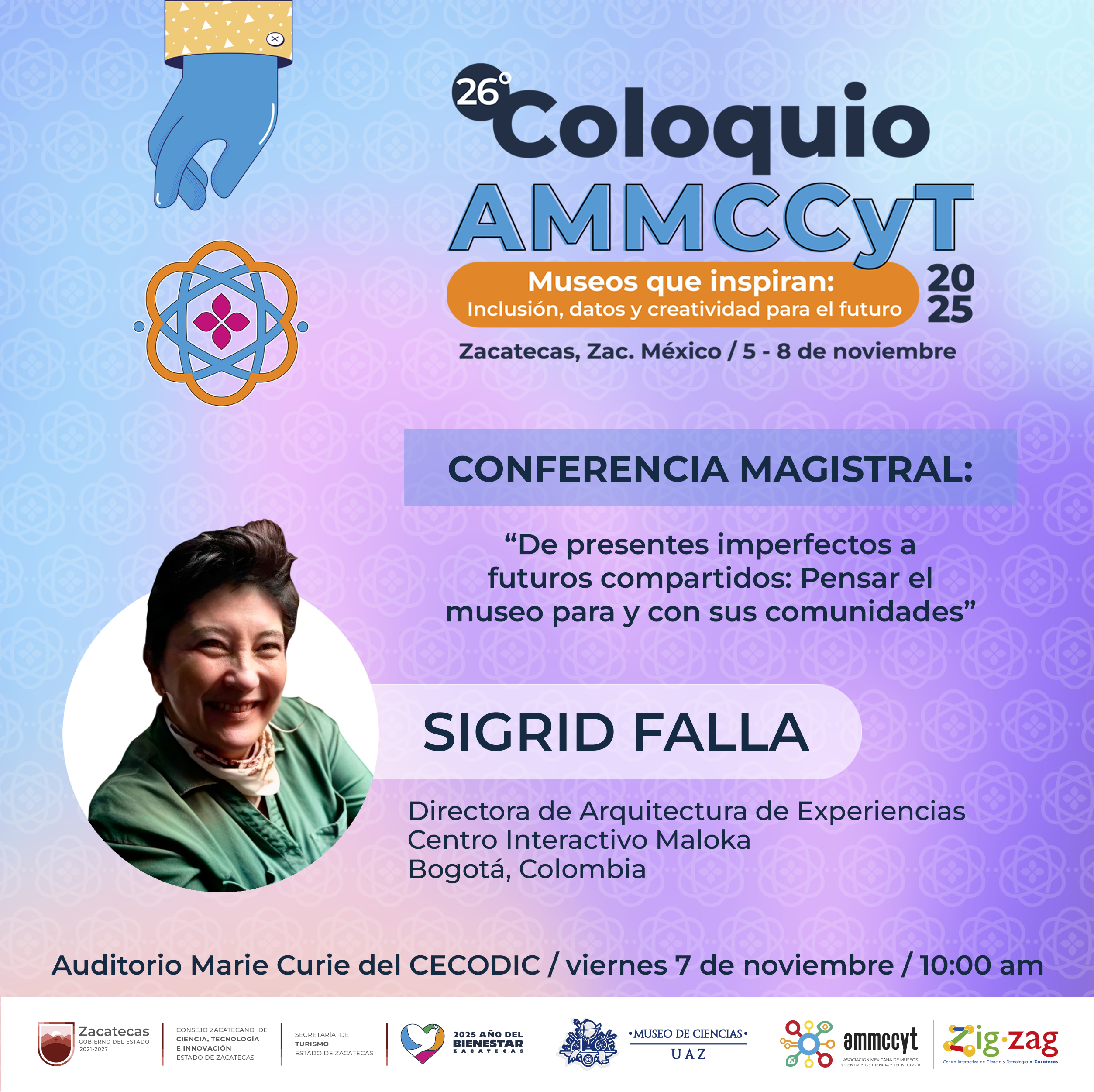 Post Ammcyt 5 conferencia Sigrid